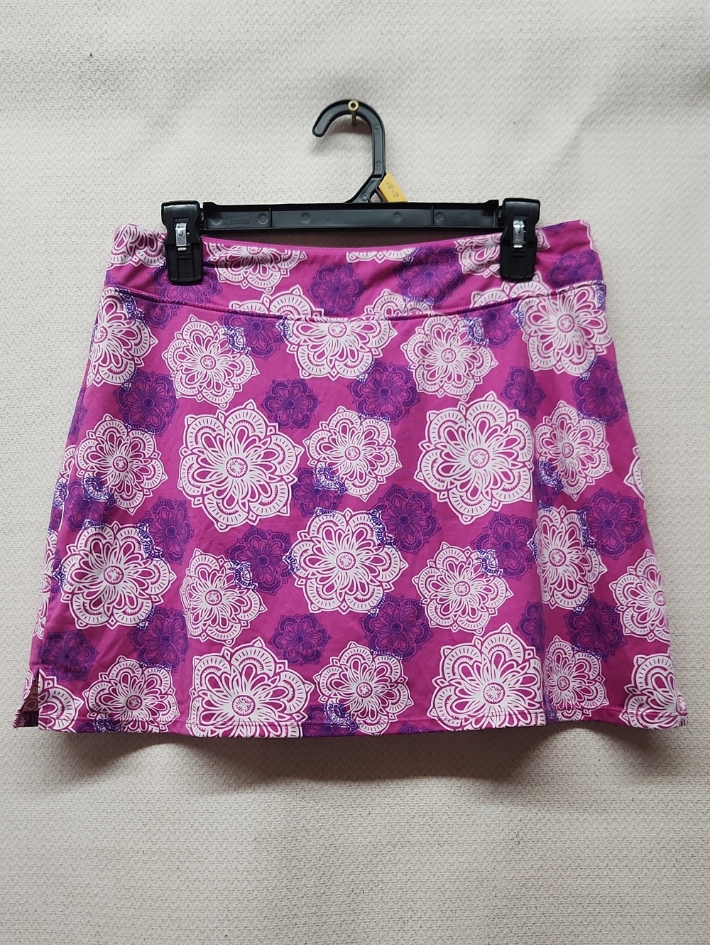 Tranquility by Colorado Clothing Purple Pink Floral Mini Skirt